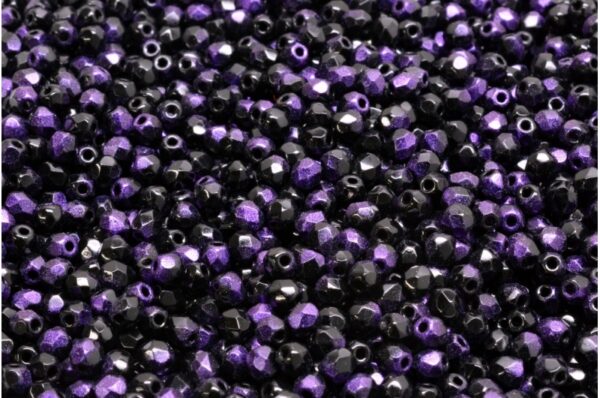 Firepolished Round Beads 3mm - Image 1