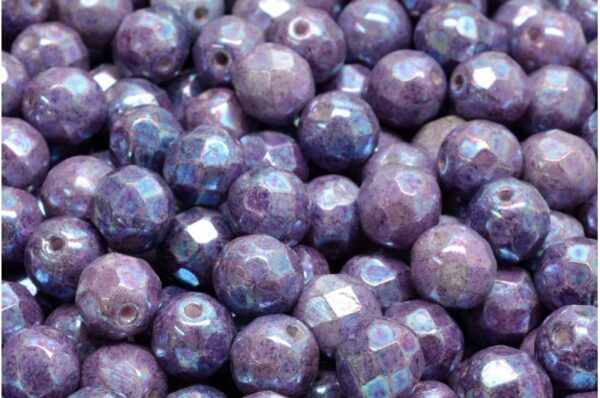 Firepolished Round Beads 8mm - Image 1