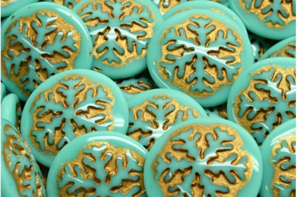 Snowflake Cabochon 21x21mm - Image 1