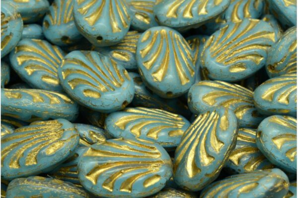 Oval With Lines 17x12mm - Image 1