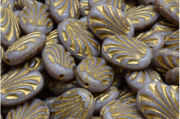 Oval With Lines 17x12mm - Image 1