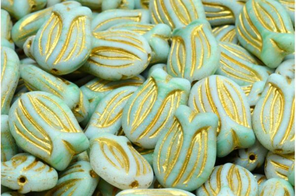 Tulip Beads 16x11mm - Image 1