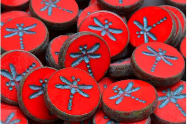 TCB Dragonfly Beads 17x17mm - Image 1