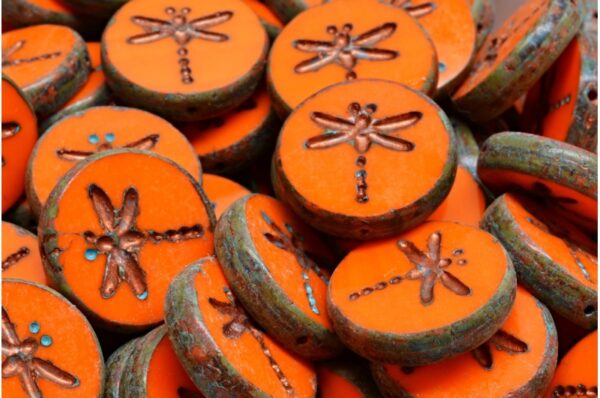 TCB Dragonfly Beads 17x17mm - Image 1