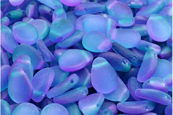 Anemone Petal Beads 8x11mm - Image 1