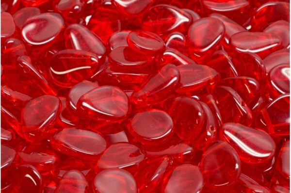 Anemone Petal Beads 8x11mm - Image 1