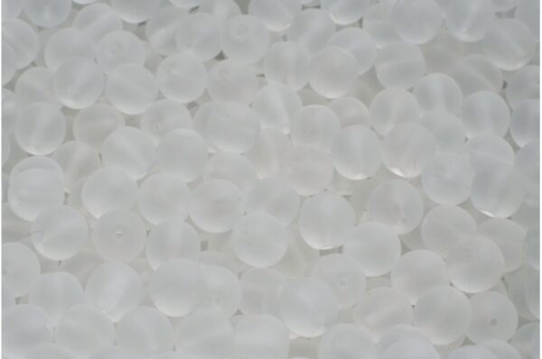 Round Druck Beads 6mm - Image 1