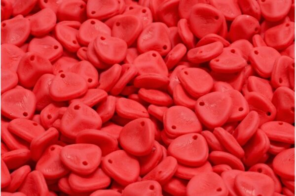 Rose Petal Beads 8x7mm - Image 1