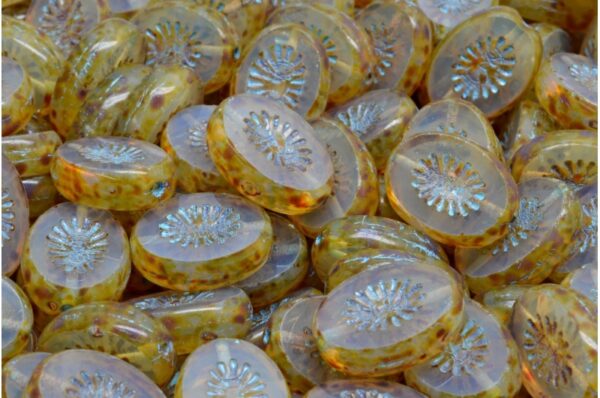 TCB Kiwi Beads 14x10mm - Image 1