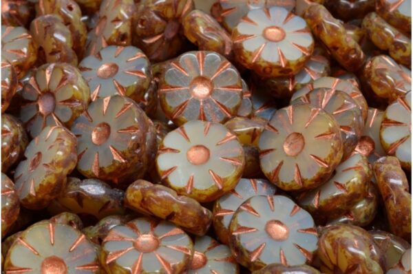 TCB Sunflower Beads 12x12mm - Image 1