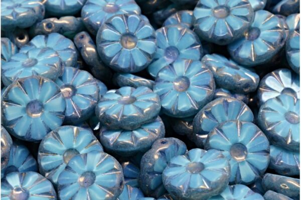 TCB Sunflower Beads 12x12mm - Image 1