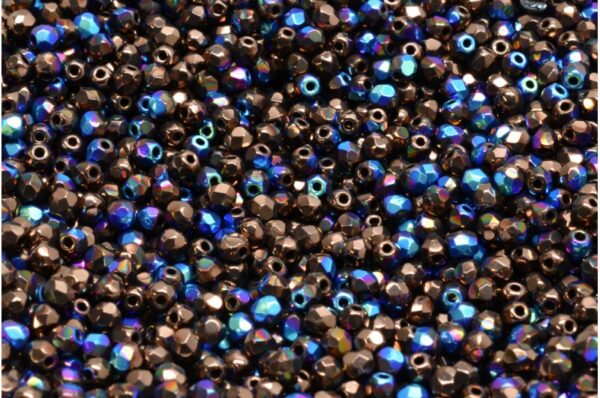 Firepolished Round Beads 3mm - Image 1