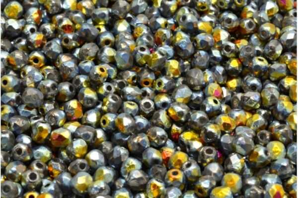 Firepolished Beads 4mm - Image 1
