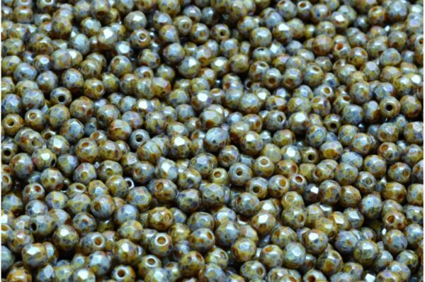Firepolished Round Beads 3mm - Image 1