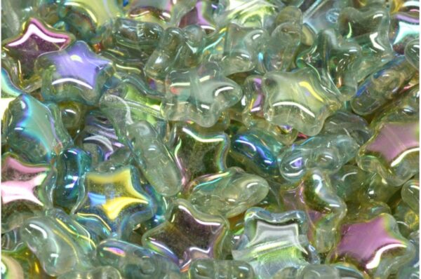 Flat Star Beads 12x12mm - Image 1