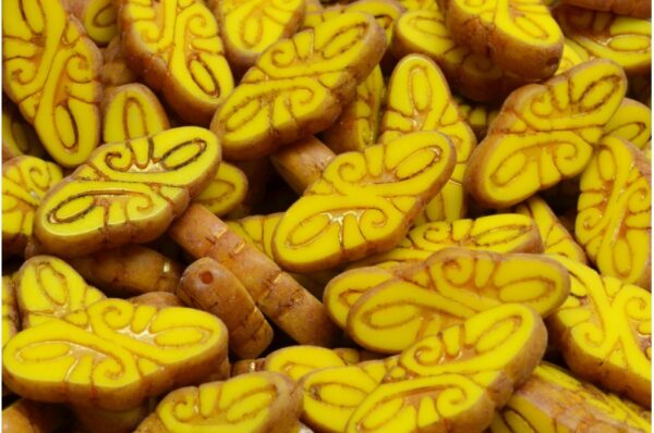 TCB Arabesque Beads 19x9mm - Image 1