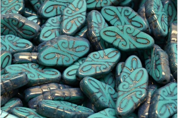 TCB Arabesque Beads 19x9mm - Image 1