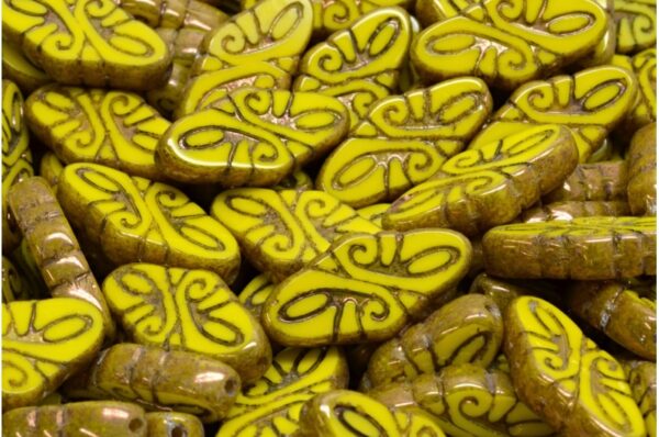 TCB Arabesque Beads 19x9mm - Image 1