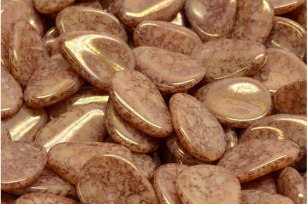 Anemone Petal Beads 11x16mm - Image 1