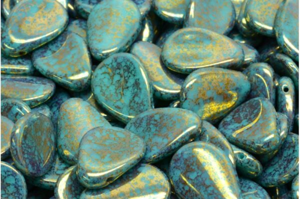 Anemone Petal Beads 11x16mm - Image 1