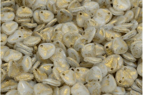 Rose Petal Beads 8x7mm - Image 1