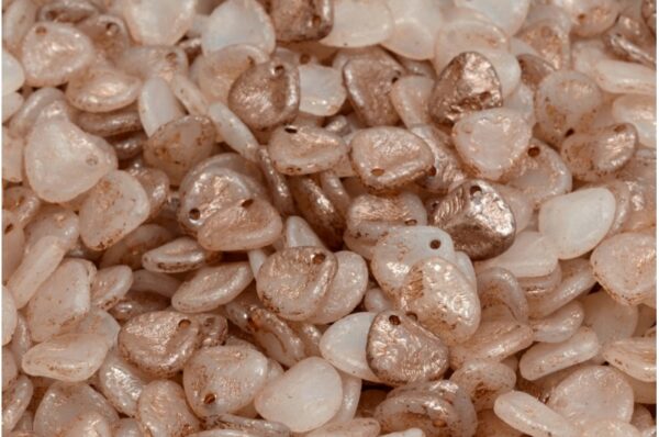 Rose Petal Beads 8x7mm - Image 1