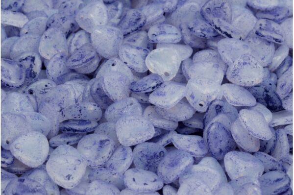 Rose Petal Beads 8x7mm - Image 1