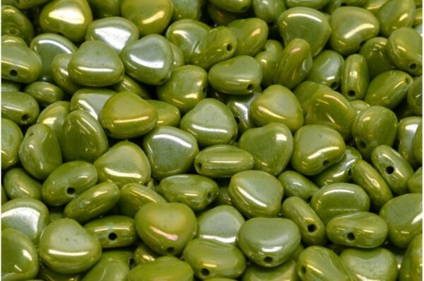 Heart Beads 8x8mm - Image 1