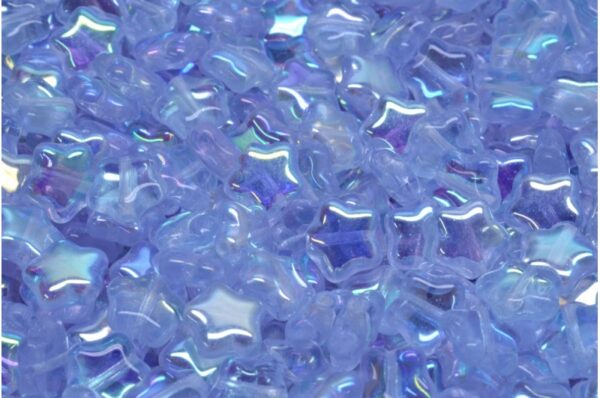 Flat Star Beads 8x8mm - Image 1