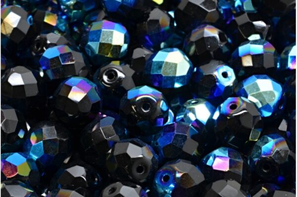 Firepolished Round Beads 10mm - Image 1