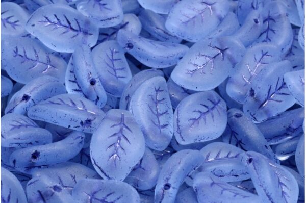 Wavy Leaf Beads 9x14mm - Image 1