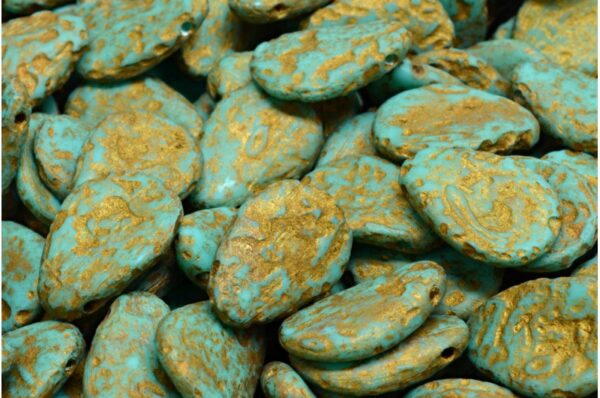 Anemone Petal Beads 11x16mm - Image 1