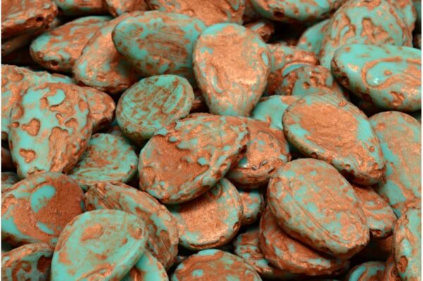 Anemone Petal Beads 11x16mm - Image 1