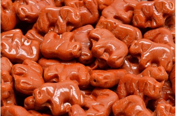 Elephant Beads 15x11mm - Image 1