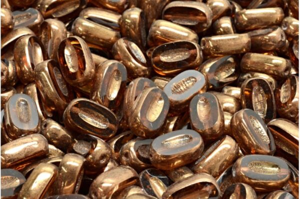 TCB Flat Oval Beads 10x6mm - Image 1