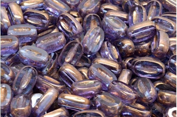 TCB Flat Oval Beads 10x6mm - Image 1