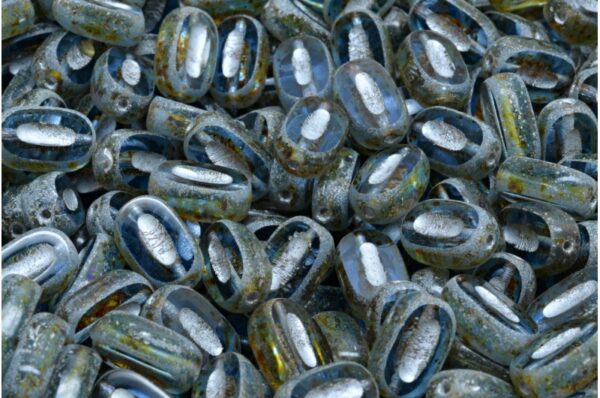 TCB Flat Oval Beads 10x6mm - Image 1