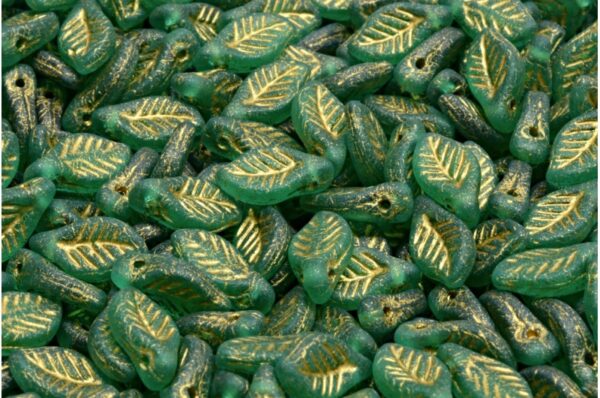 Bay Leaf Beads 6x12mm - Image 1