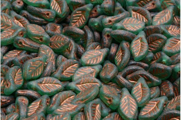 Bay Leaf Beads 6x12mm - Image 1