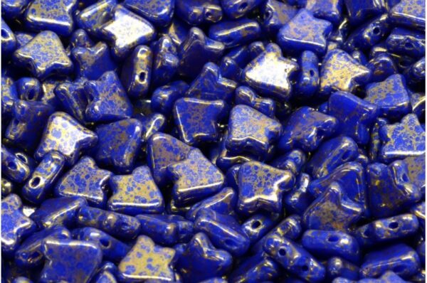 2 Holes Flat Tulip Bell Beads 9x9mm - Image 1