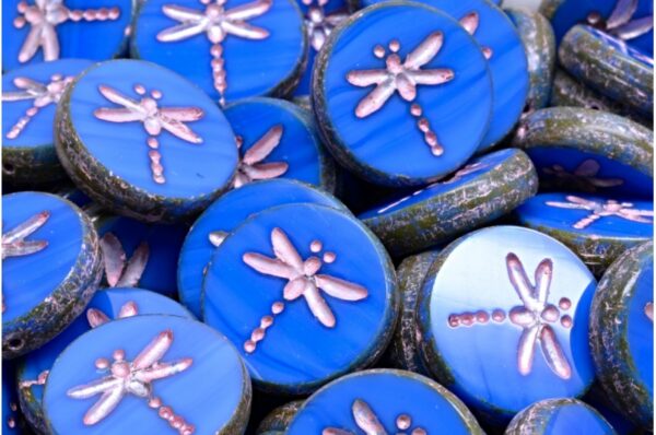 TCB Dragonfly Beads 17x17mm - Image 1