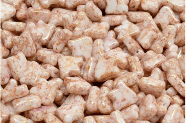 2 Holes Flat Tulip Bell Beads 9x9mm - Image 1