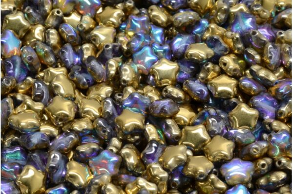 Flat Star Beads 6x6mm - Image 1