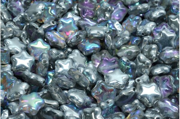 Flat Star Beads 8x8mm - Image 1