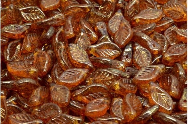 Bay Leaf Beads 6x12mm - Image 1