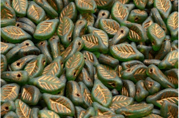 Bay Leaf Beads 6x12mm - Image 1