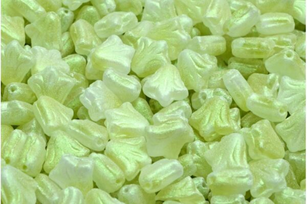 Lily Flower Beads 9x9mm - Image 1