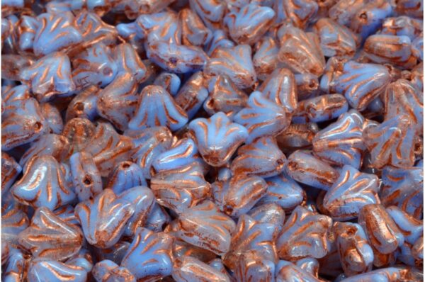 Lily Flower Beads 9x9mm - Image 1