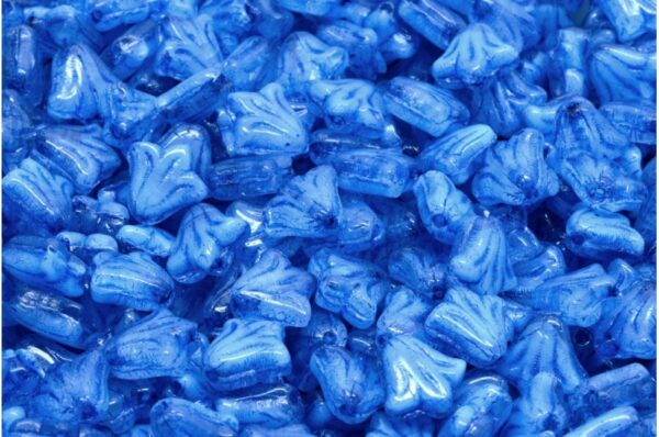 Lily Flower Beads 9x9mm - Image 1