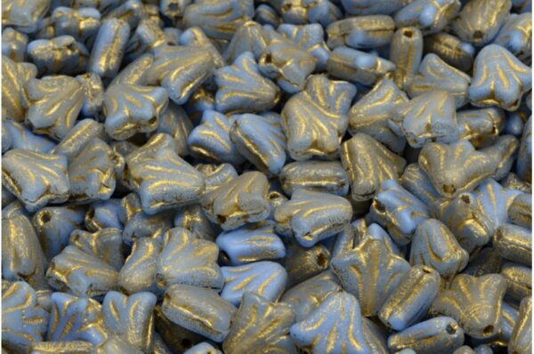 Lily Flower Beads 9x9mm - Image 1